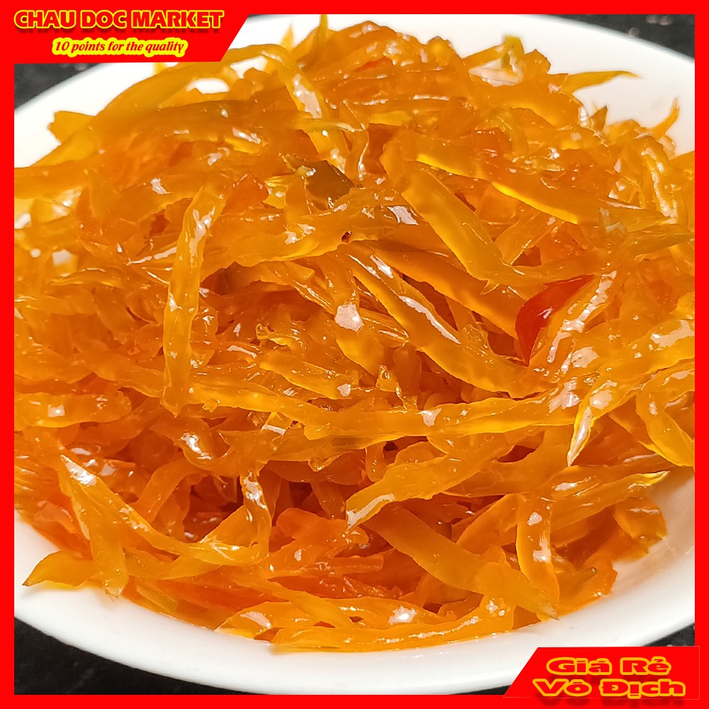 Dưa Mắm Đu Đủ Châu Đốc Hủ 500gr Trộn Tỏi Ớt Vừa Ăn Sợi To Không Cần Chế Biến.