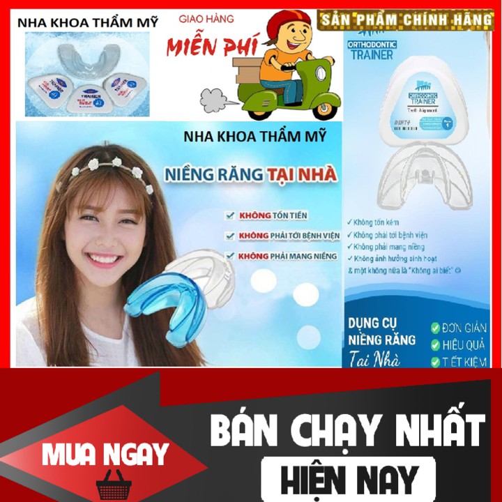 Bộ Dụng Cụ Niềng Răng Tại Nhà - Niềng răng trong suốt ( 3 giai đoạn ) - Lẻ Niềng A2