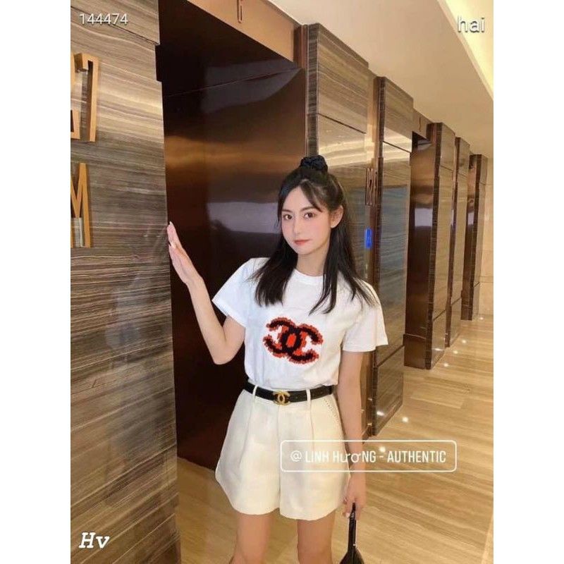 Quần sooc viền chỉ kèm đai hàng QCL1