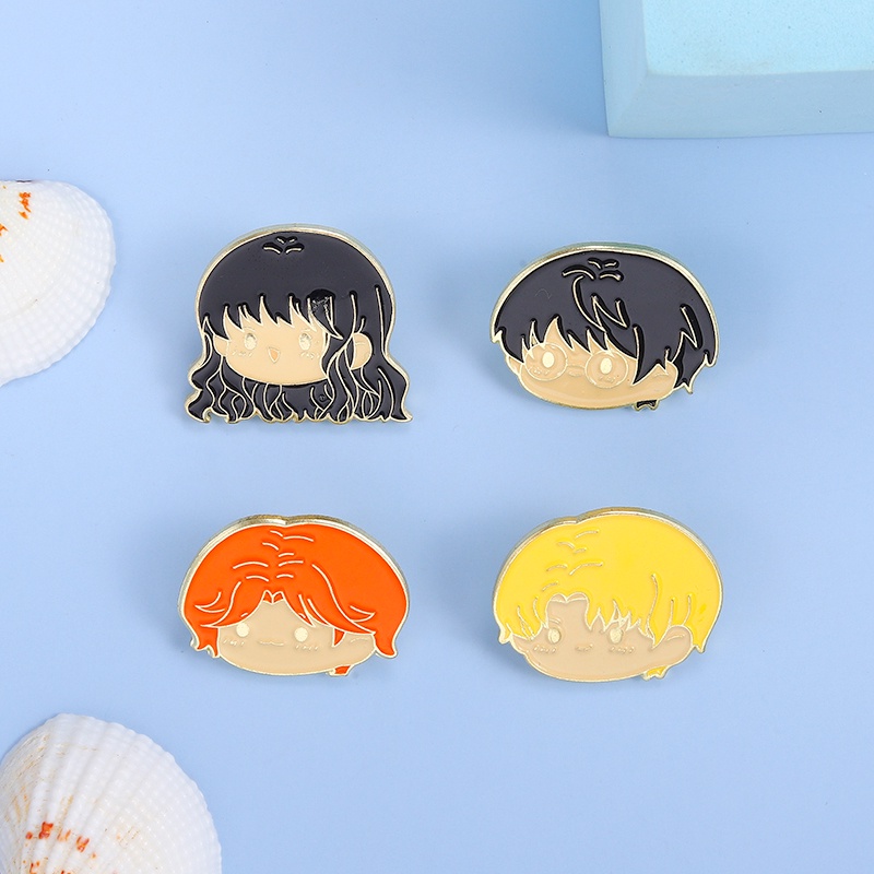 Ghim Cài Áo Phong Cách Phim Harry Potter Dễ Thương