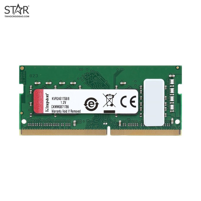 Ram DDR4 Laptop Kingston 4G/2400, 8G/2400, 16G/2400 (KVR24S17S6/4)