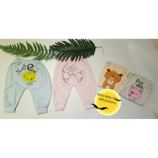 Sét 5 quần nỉ dày 4 lớp cho bé của nou