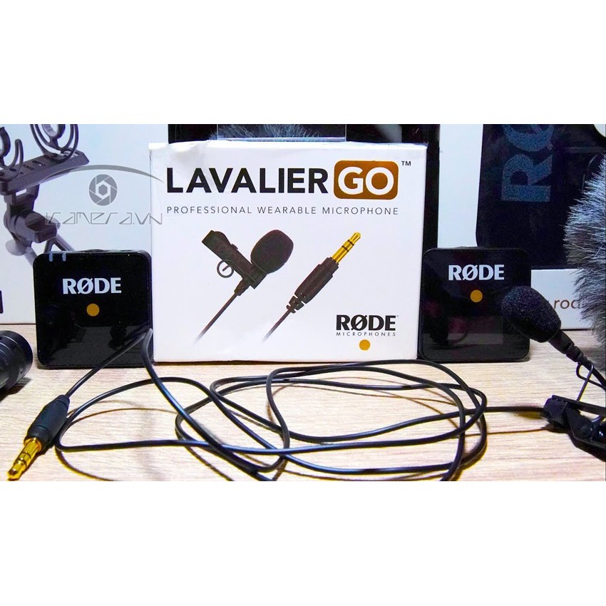 Mic thu âm cài áo Rode Lavalier GO gắn wireless go hàng chính hãng bao check code giá rẻ nhất Hà Nội và Việt Nam
