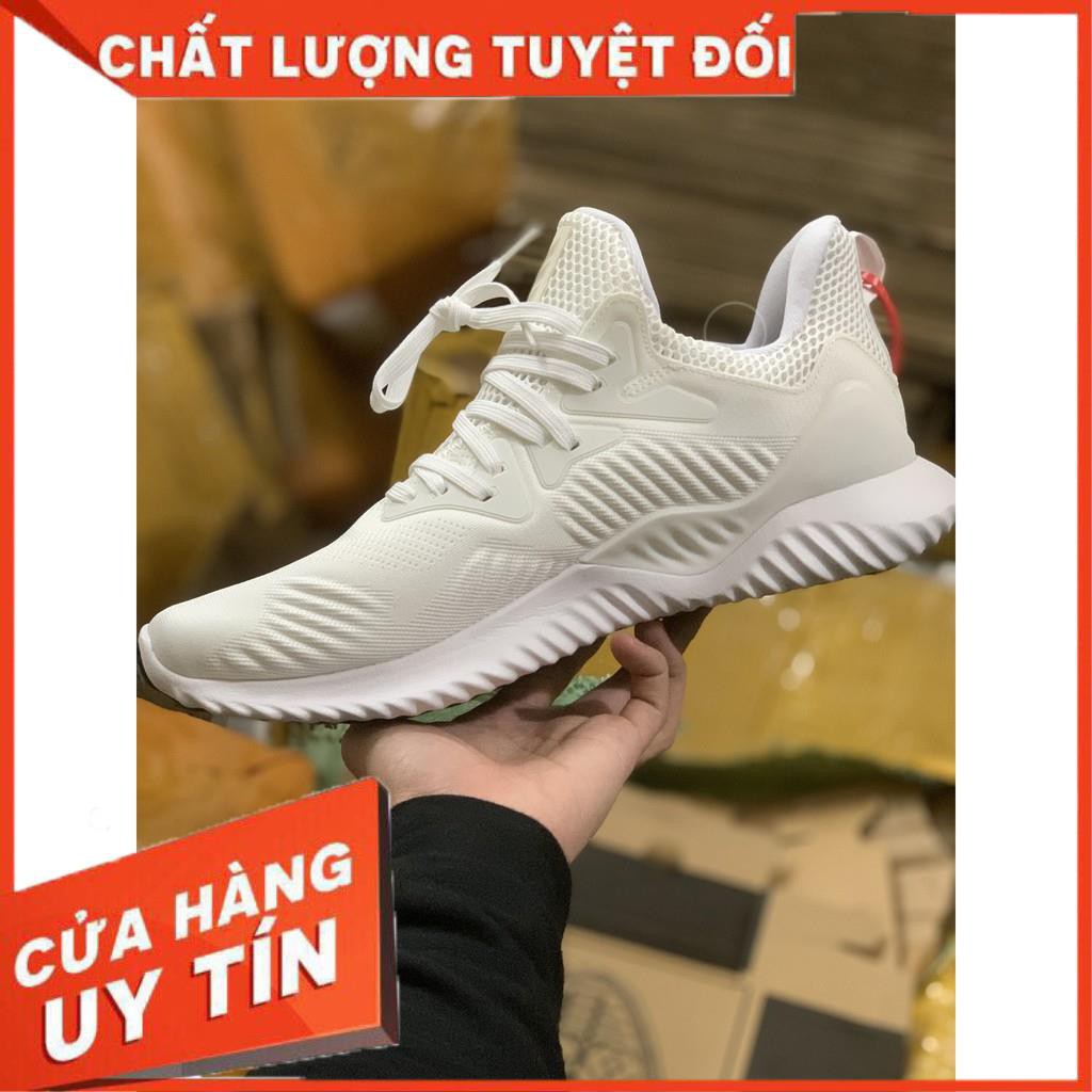 (FREESHIP+VIDEO, ẢNH THẬT) giày thể thao Alphabounce Full trắng