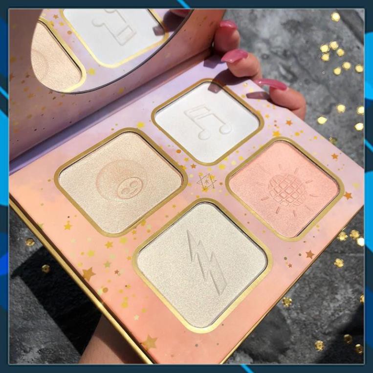 [ Hàng Nhập Khẩu ] Bảng Nhũ Bắt Sáng 4 Tông Màu Make Up Toàn Diện HerOrange | BigBuy360 - bigbuy360.vn