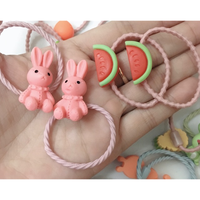Set 2 dây cột tóc cho bé