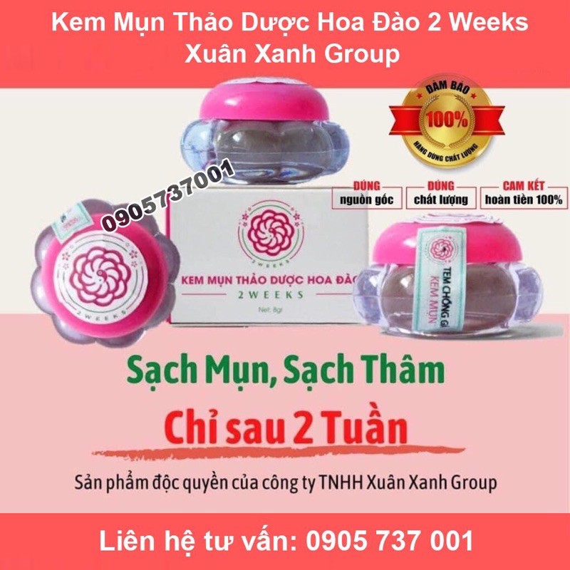  Kem Mụn Thảo Dược Hoa Đào 2 Weeks | BigBuy360 - bigbuy360.vn