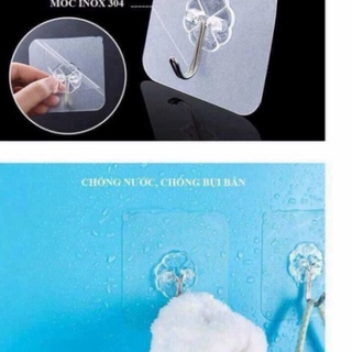 Móc Dính Cường Lực Dán Tường Siêu Chắc