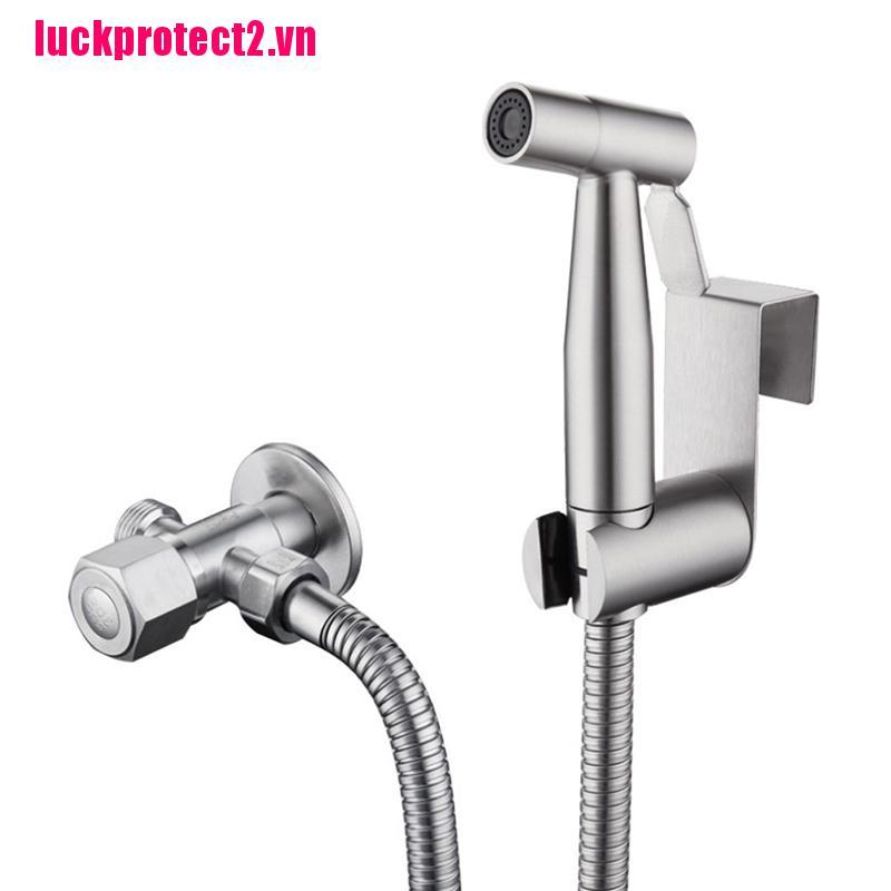 H&L Toilet Bidet Spray Stainless Steel Handheld Shattaf Bathroom Sprayer Shower Head