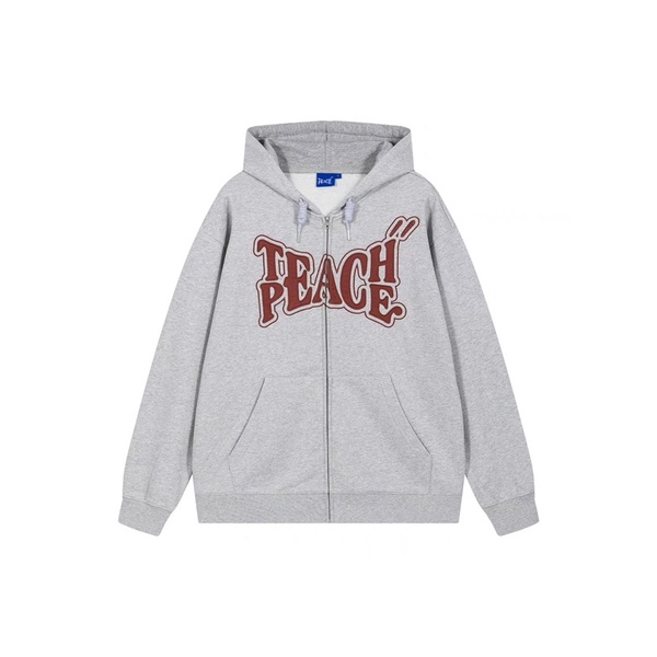 Áo Khoác Nỉ Hoodie Zip EAA Form Rộng Nam Nữ Unisex