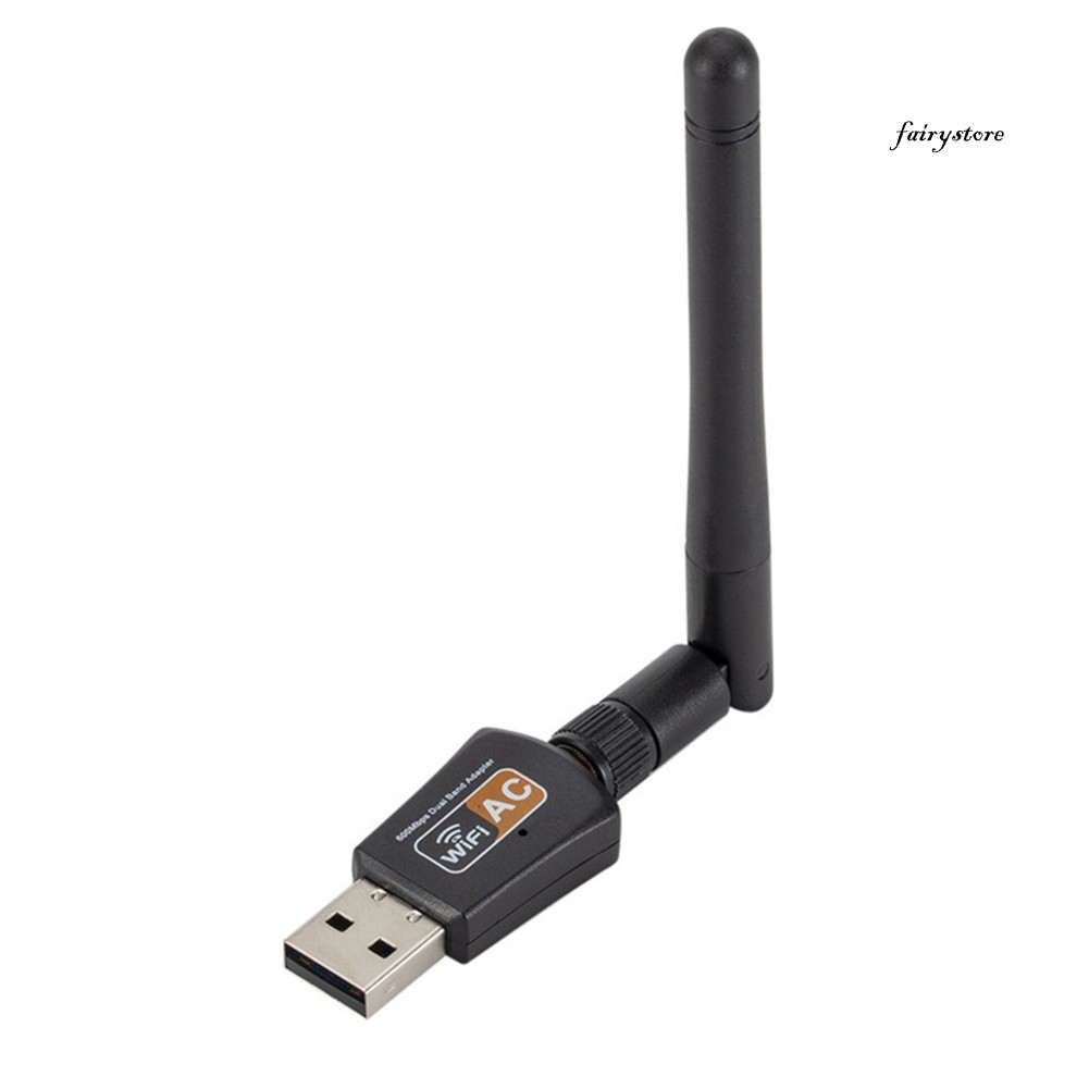 Usb Kết Nối Mạng Wifi 600m 2.4 / 5.8ghz Kèm Ăng Ten