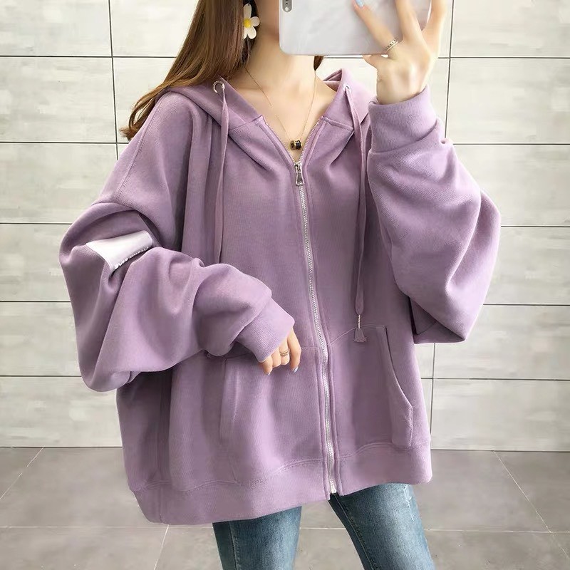 [FREESHIP XTRA] Áo Khoác Hoodie Dây Kéo Có Nón - HÀNG SHOP