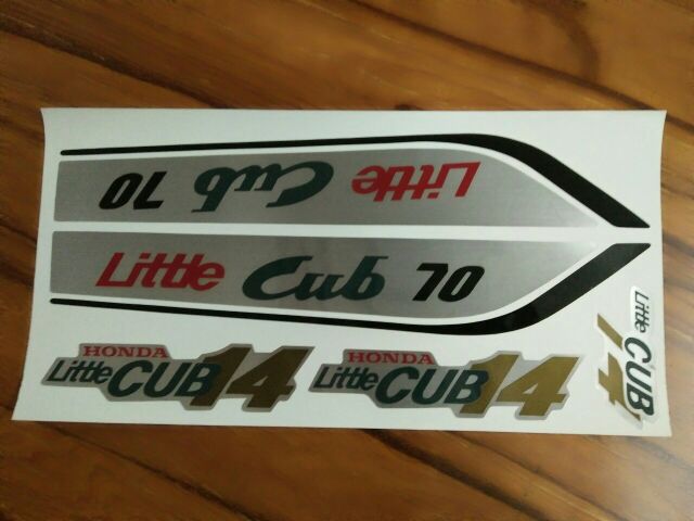 Bộ tem little cub 70