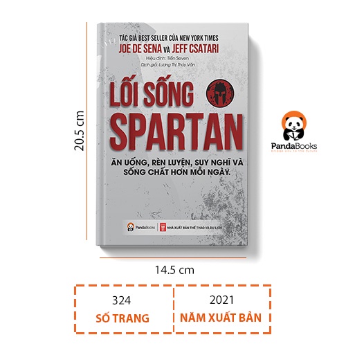 Sách - Lối sống Spartan - Pandabooks