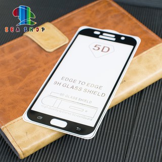 Bộ 2 kính cường lực Samsung Galaxy A7 2017 - A720 - 9D full màn hình / Kính cương lực A7 2017 tràn màn hình