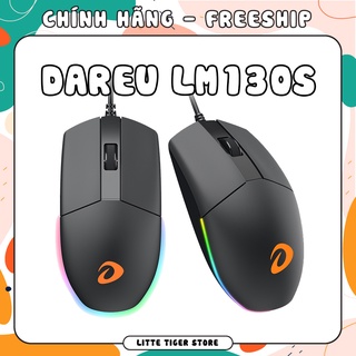 Chuột gaming dareu lm130 multi-led / lm130s led viền rgb - hàng chính hãng - bảo hành 24 tháng