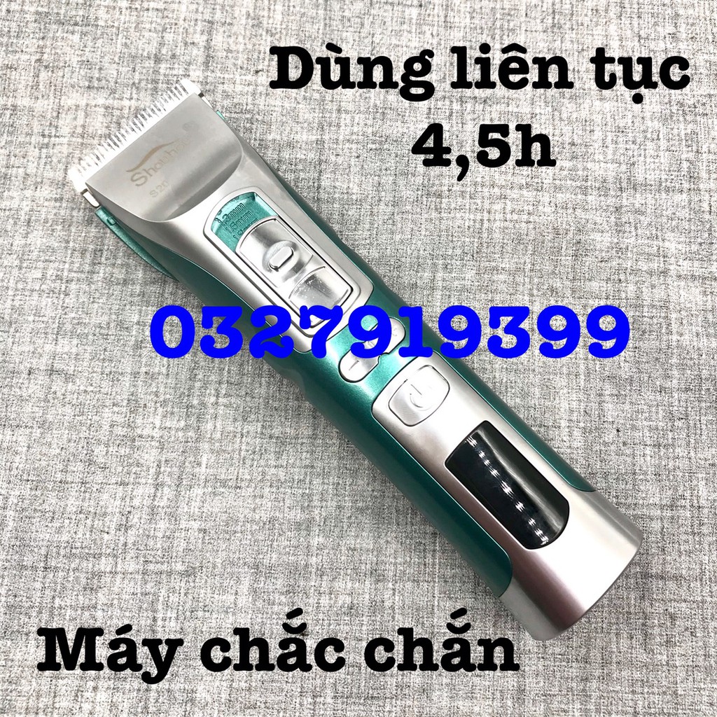 ✅freeship✅Tông đơ cắt tóc cao cấp S20 công suất 10W - tăng tốc