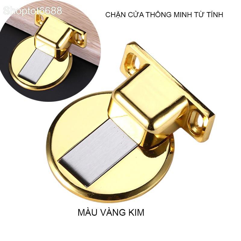 CHẶN CỬA THÔNG MINH TỪ TÍNH VỚI NAM CHÂM VĨNH CỬU, MỎNG AN TOÀN, BẰNG HỢP KIM CHỐNG GỈ CCTM.009 (Kho hàng Hà nội)