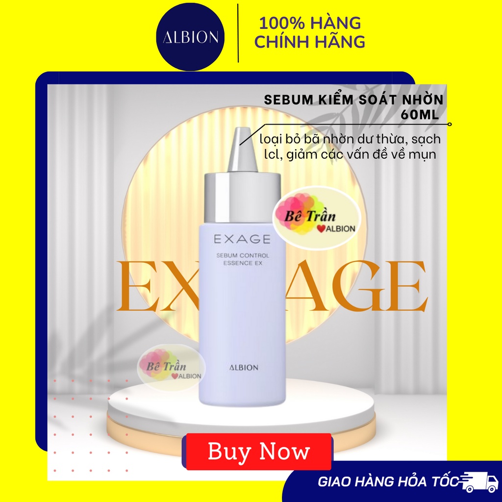 Tinh chất sebum kiểm soát điều tiết nhờn Sebum Control Essence EX (Auth 100%, kèm bill mua từ hãng)