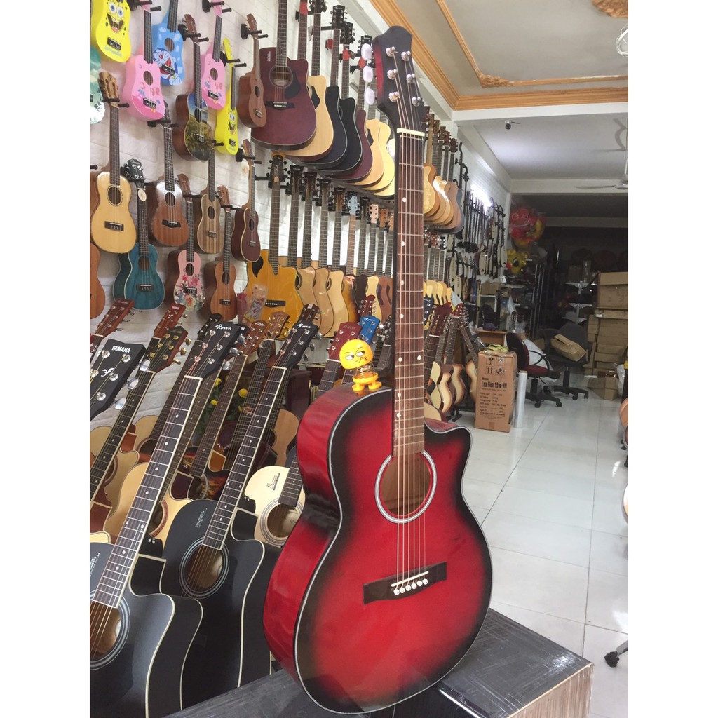 {Tặng kèm phụ kiện} Đàn guitar sinh viên giá rẻ nhiều màu đẹp