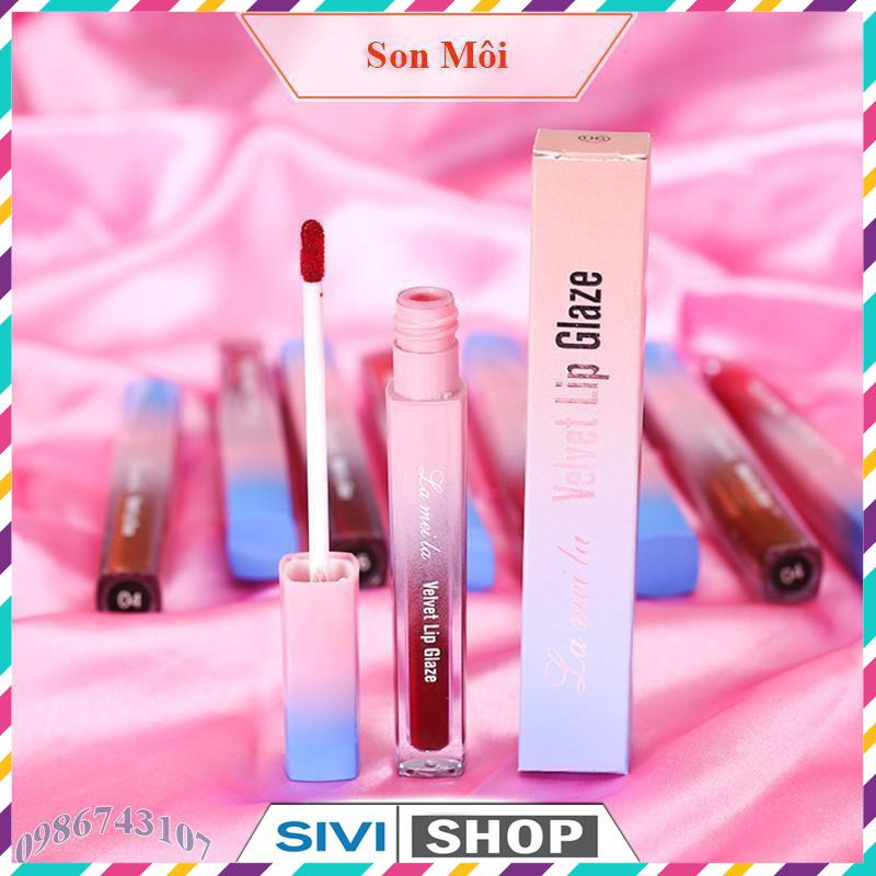 Son kem Lameila Velvet Lip Glaze
