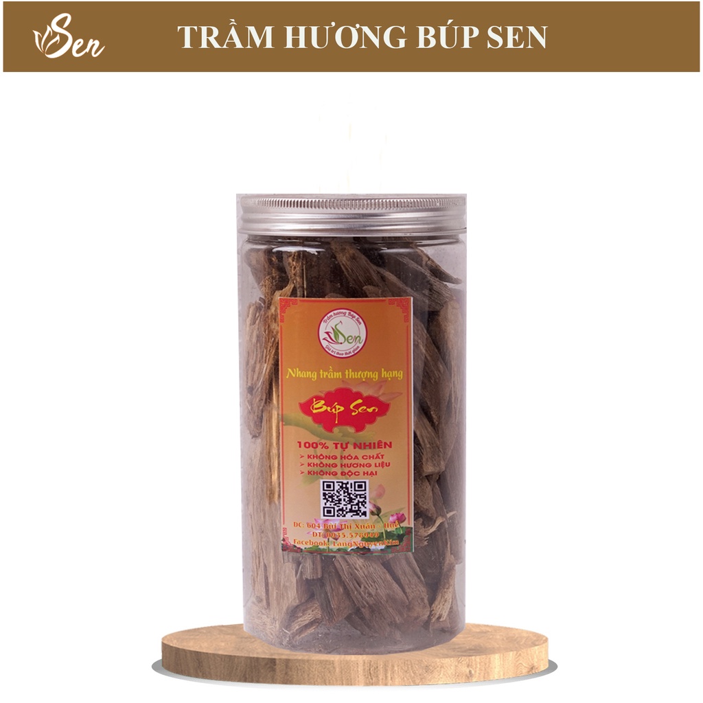 [Giác Trầm] Giác Trầm Thiên Nhiên cao cấp dạng hộp - Hương Trầm Sạch Búp Sen