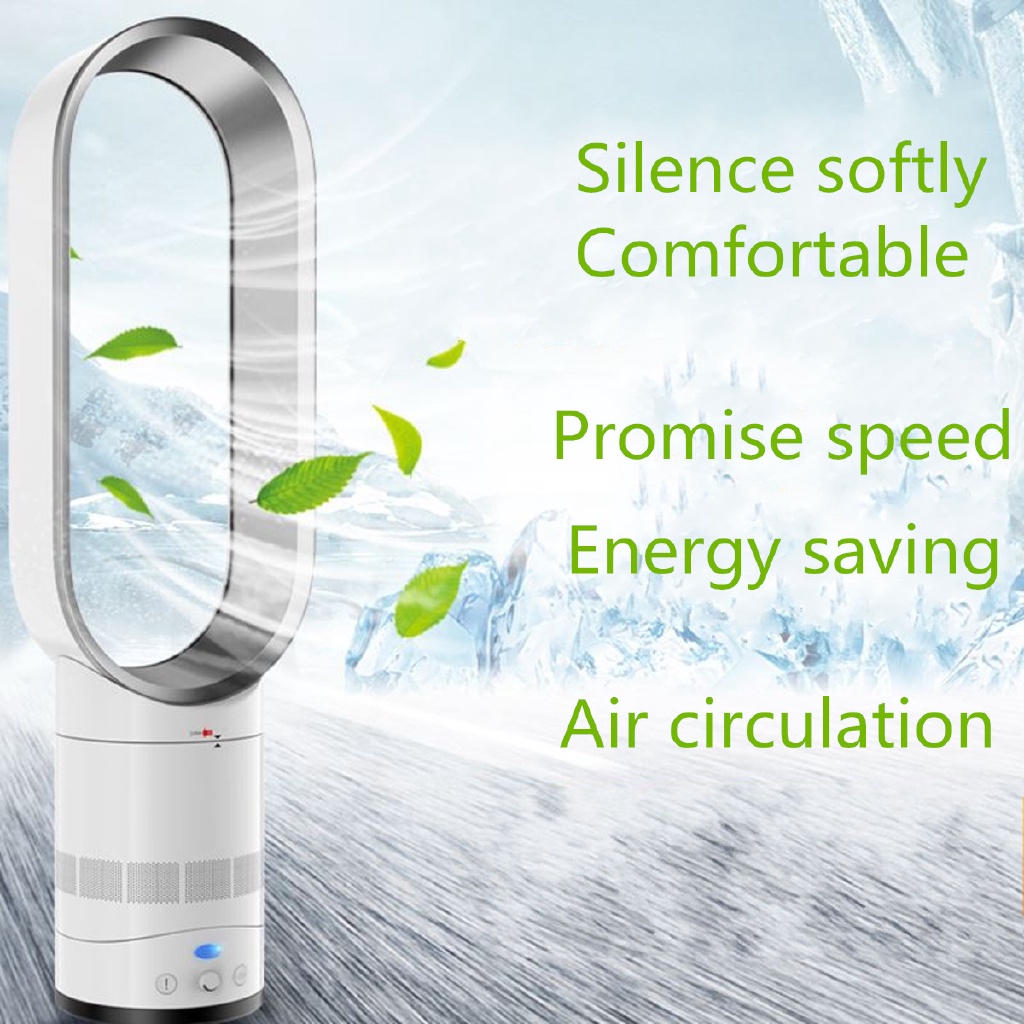 Điều Khiển Quạt Đứng Không Cánh Tần Số 16 Inch Không Cánh Chạy Bằng ion Âm