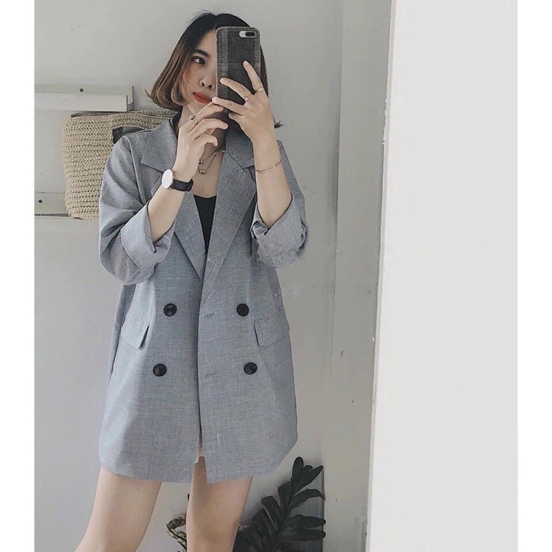 áo blazer 4 khuy nắp túi | BigBuy360 - bigbuy360.vn