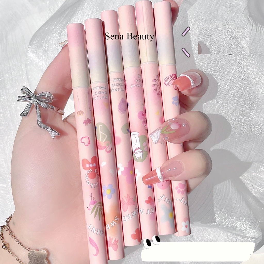 Bút kẻ bọng mắt và viền mi Sweet Mint Thỏ Hoa Naturally Smooth