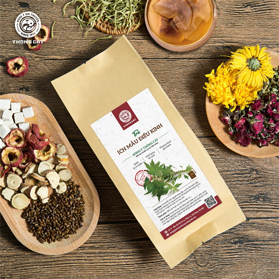Điều kinh, ổn định nội tiết tố nữ- Trà ích mẫu Đông y gia truyền Thông Cát (Since 1918)- Bịch 30 túi lọc | BigBuy360 - bigbuy360.vn