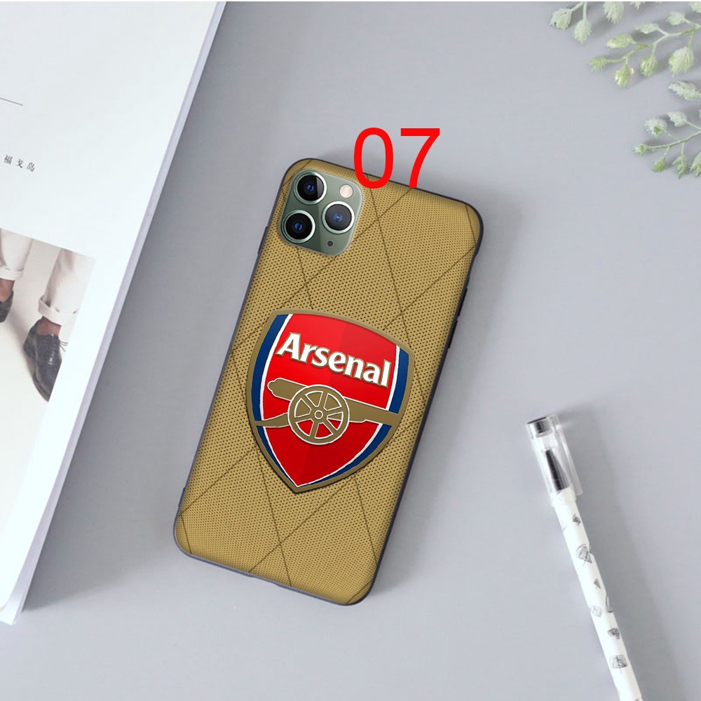 Ốp Lưng In Hình Đội Bóng Arsenal Cá Tính Cho Iphone X Xr Xs Max 1 + 7 7t Pro