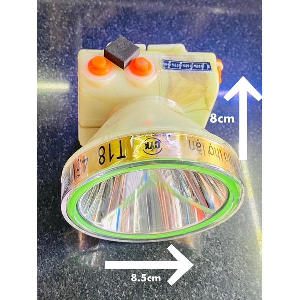 Đèn đội đầu chống nước T18 - Đèn đội đầu chuyên thợ lặn