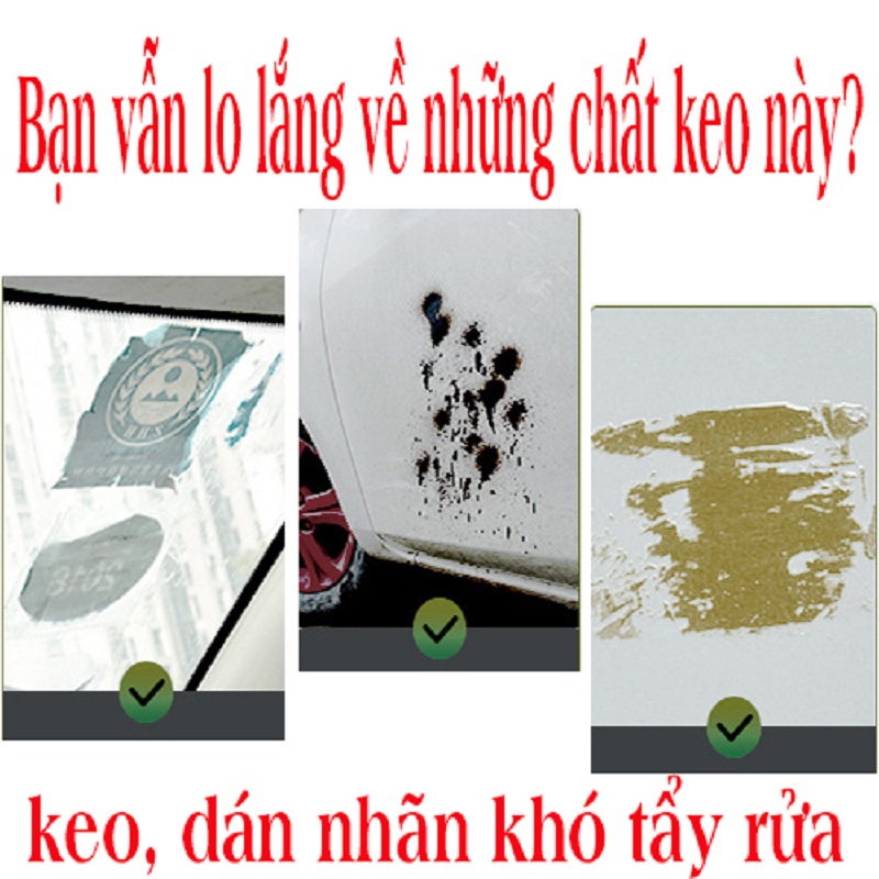 Bình xịt tẩy vết bẩn, keo dán, nhựa đường AIBO chính hãng