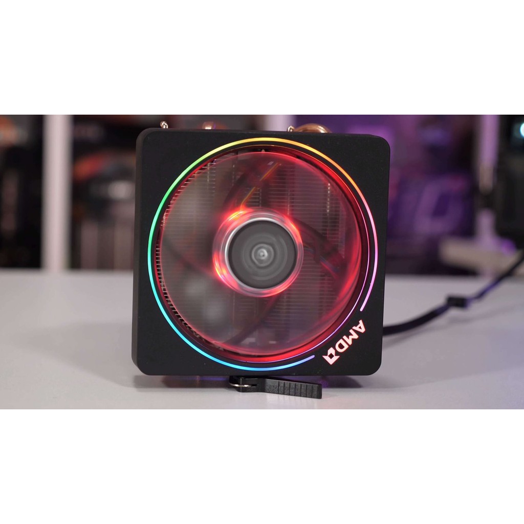 Quạt tản nhiệt AMD Wraith Prism (tản stock Ryzen 9 3900X) sync RGB led đồng bộ main