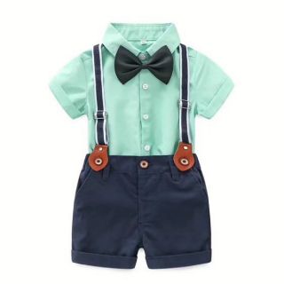 SET ÁO YẾM KÈM ĐAI BÉ TRAI