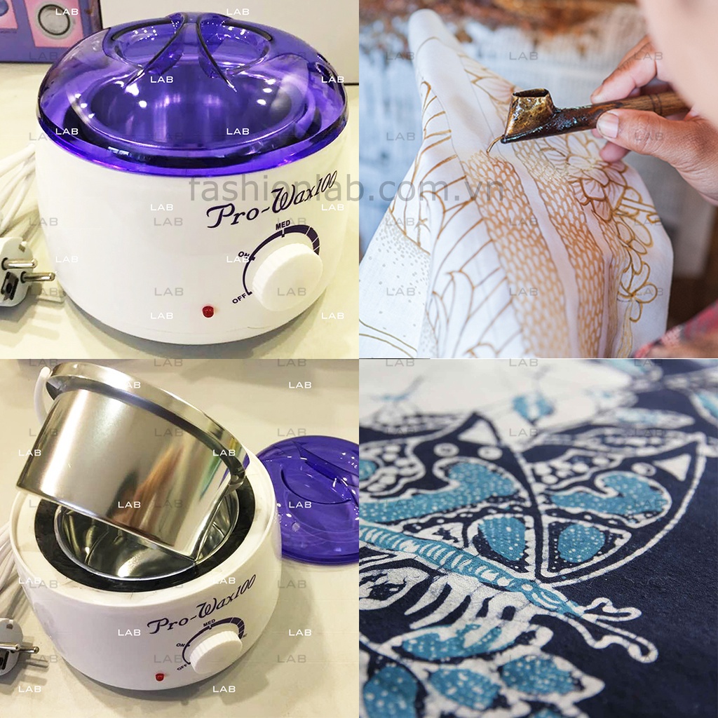Nồi điện hâm nóng sáp nhuộm vải Batik, làm mỹ phẩm #0105
