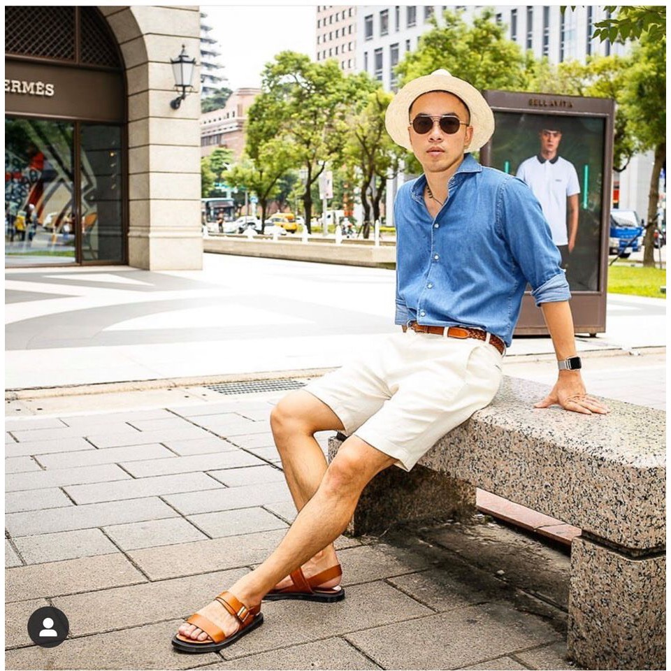 Áo sơ mi denim xuất Nhật