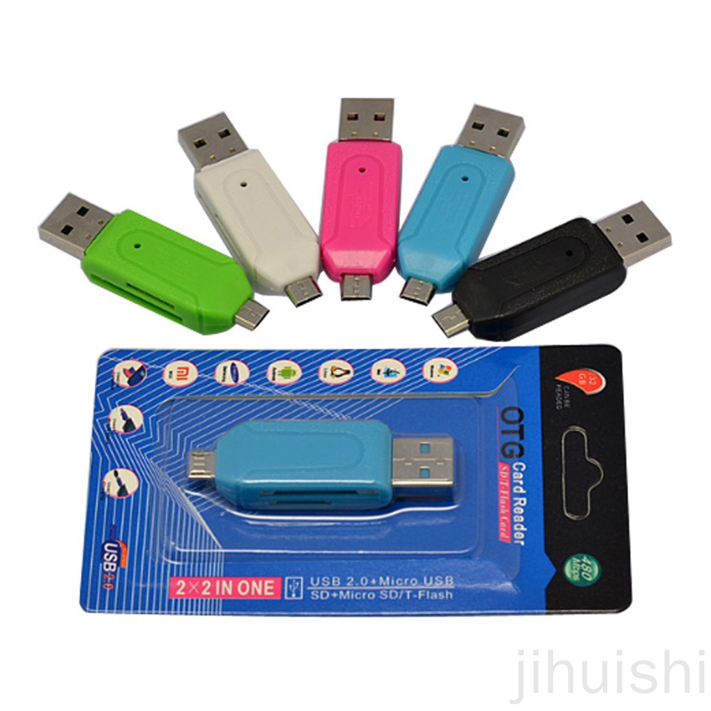 Đầu Đọc Thẻ Nhớ Sd Tf Mini Usb 2.0 Otg | BigBuy360 - bigbuy360.vn