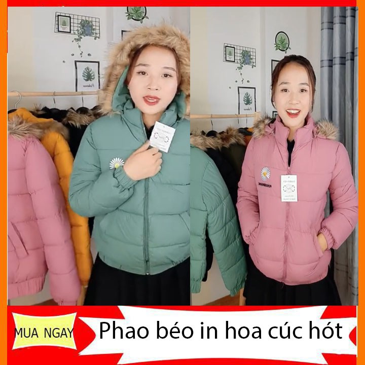 [FREE SHIP ] Ao phao nữ dáng ngắn, áo phao nữ uzzlang - mã AOPHAO01