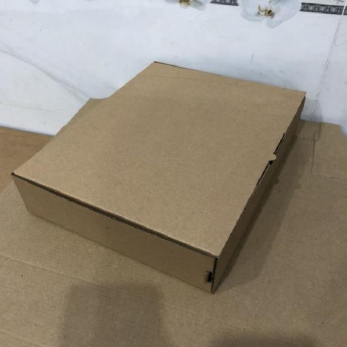 Freeship - Hộp carton đựng bánh Pizza - 24x24x4cm