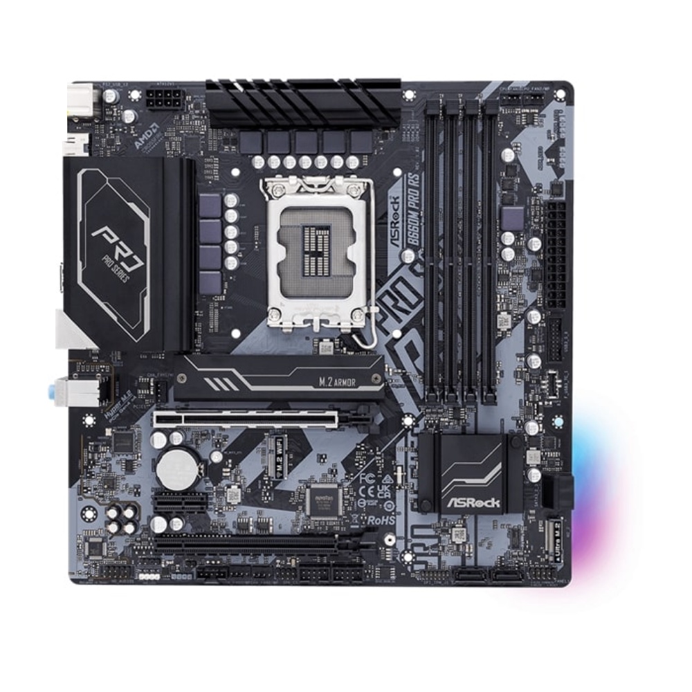Mainboard Asrock B660M Pro RS DDR4 - Hàng chính hãng