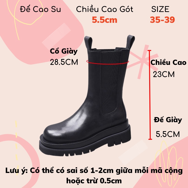 Bốt Nữ, Boot Nữ Cổ Cao Da Mềm Đế Dày Mẫu Mới Siêu Hot Sun.z - Gia Dụng Thông Minh | BigBuy360 - bigbuy360.vn