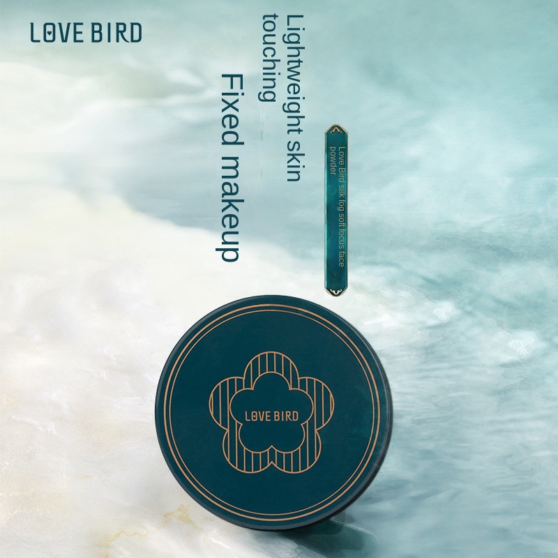 Phấn Phủ Dạng Bột Lovebird Màu Lì Kiểm Soát Dầu Kháng Nước Mịn Mượt TTB343