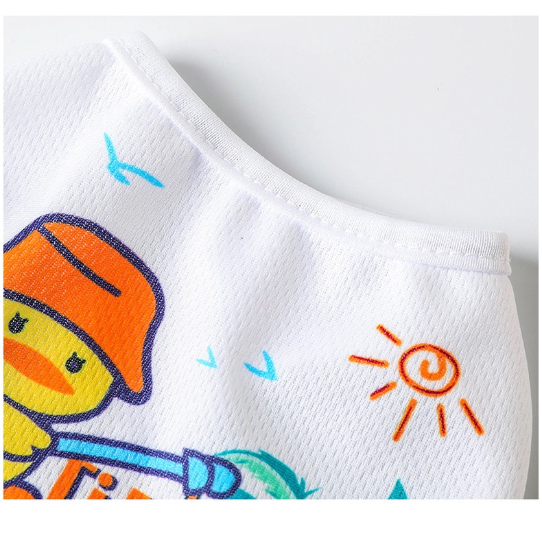 [Áo Hoạt Hình Thú Cưng] ⚡ Bộ Sản Phẩm Họa Tiết Hoạt Hình Summer Dành Cho Chó Mèo