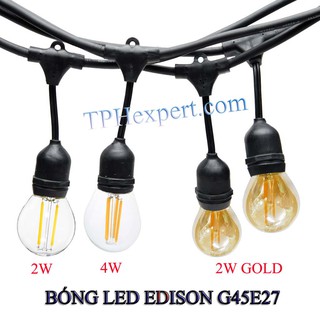 GIÁ HỦY DIỆT - BÓNG LED EDISON G45 TRANG TRÍ