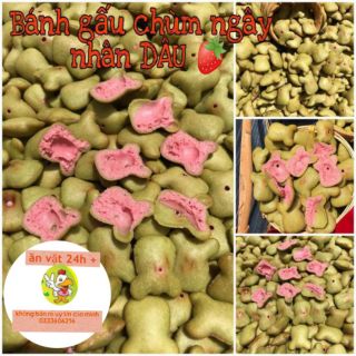 Siêu Ngon 250 Gram Bánh Gấu Chùm Ngây Nhân Dâu - Sản Phẩm Vì Sức Khoẻ
