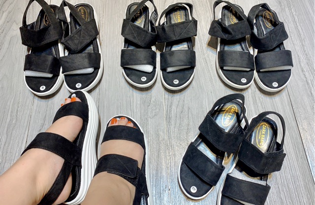 Sandal quai hậu độn đế siêu xinh