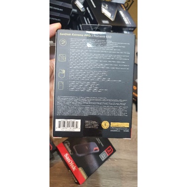 Ổ cứng di động External SSD Sandisk Extreme Pro E81 1TB USB 3.2 Gen2 x2 SDSSDE81-1T00-G25 - Bảo hành 36 tháng