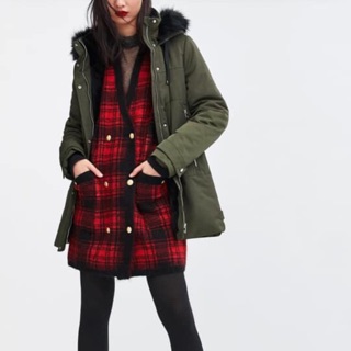 [Hàng sẵn] Áo parka Zara authentic S