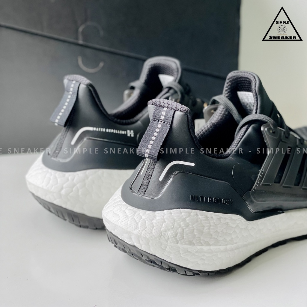 Giày Adidas Ultraboost 21 COLD.RDY Chính Hãng 💙SIMPLE SNEAKER💙 Giày Chạy Ultra Boost 21 Màu Đen Trắng Thể Thao